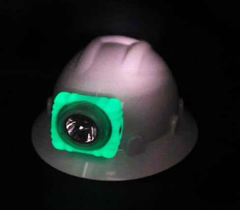Wisdom lamps protective case - Fluorescent Green