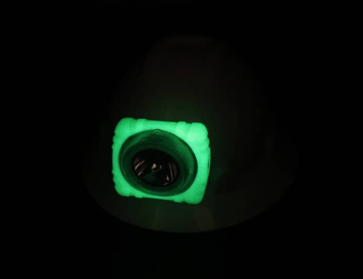 Wisdom lamps protective case - Fluorescent Green