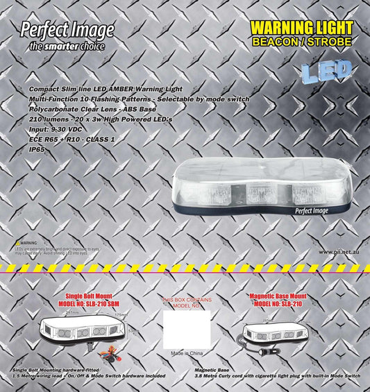 LED Amber Warning Light - Perfect Image 